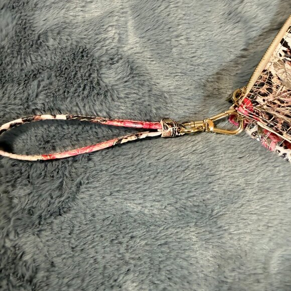 Brahmin Flower Wristlet Wallet/Purse - Picture 3 of 6